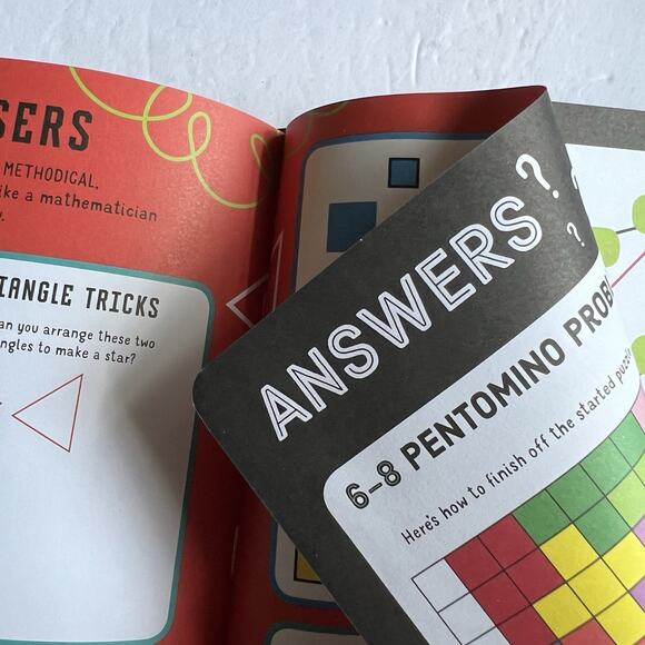 Usborne STEM Math Scribble Book By Alice James Eddie Reynolds Darran Stobbart - Picture 8 of 10